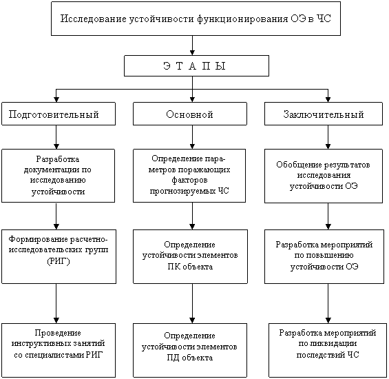 Лекция по теме Устойчивость функционирования организаций в чрезвычайных ситуациях